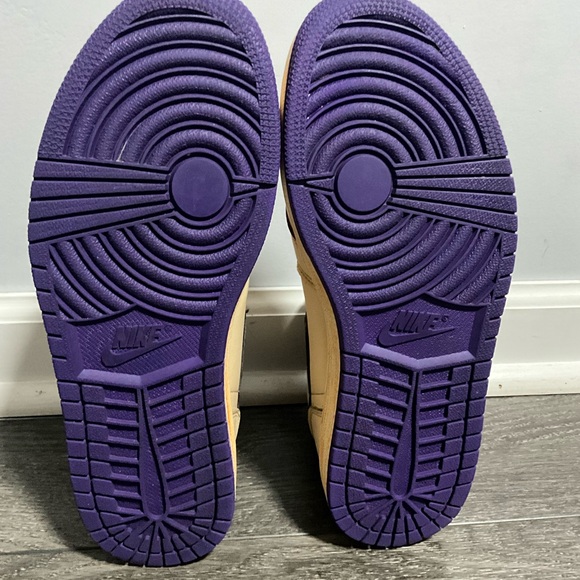 Nike Jordan 1 Retro High OG Metallic Purple 2021,unisex SIZE 12(CM 29 - Picture 4 of 16